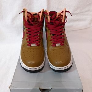 Nike Air Force 1 High '07 "Ale Brown / Noble Red - Black"